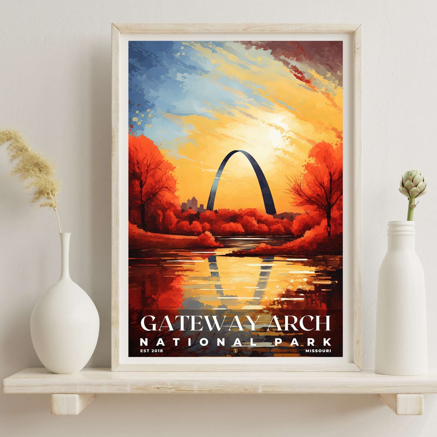 Gateway Arch National Park Poster | S06