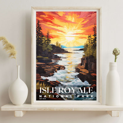 Isle Royale National Park Poster | S09