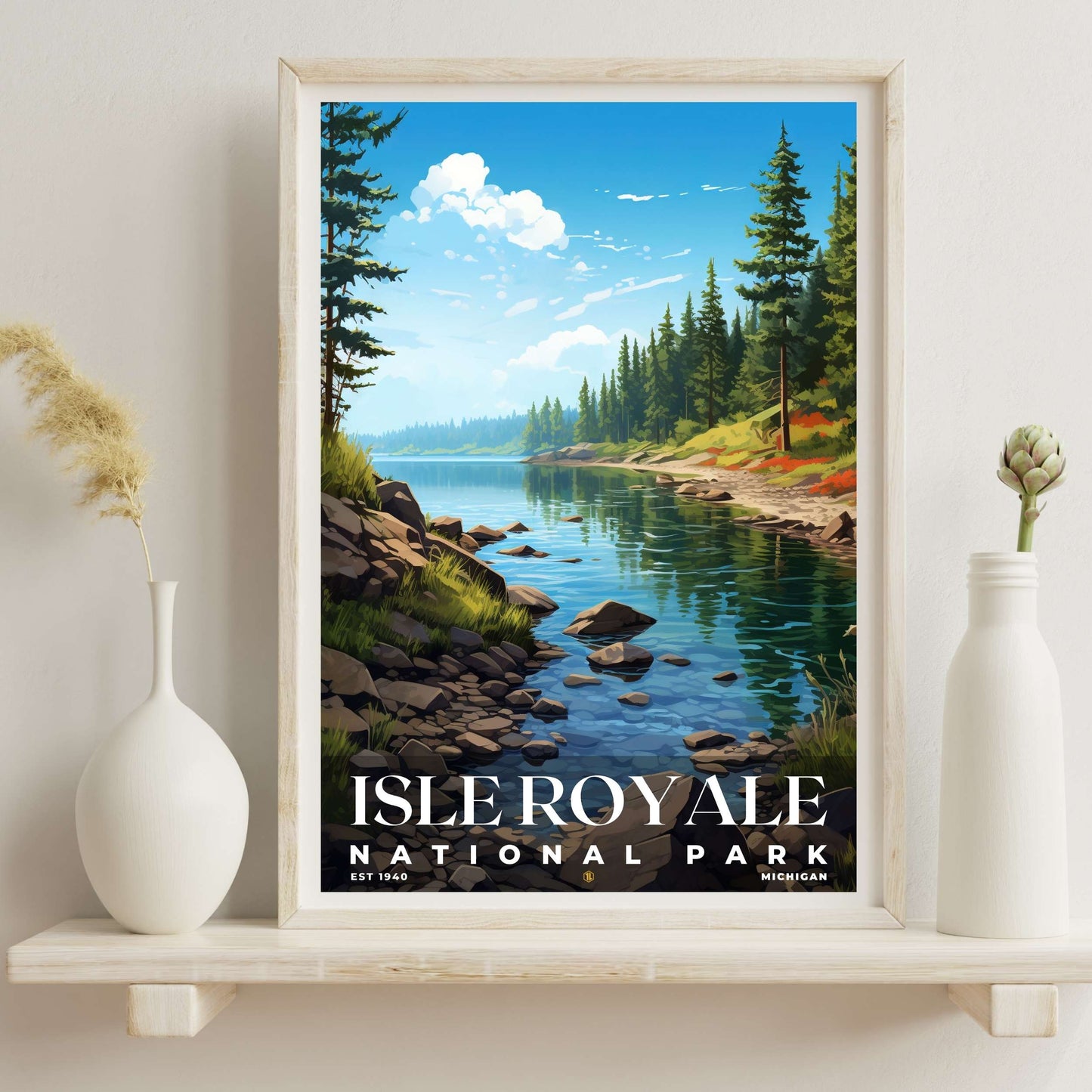 Isle Royale National Park Poster | S07