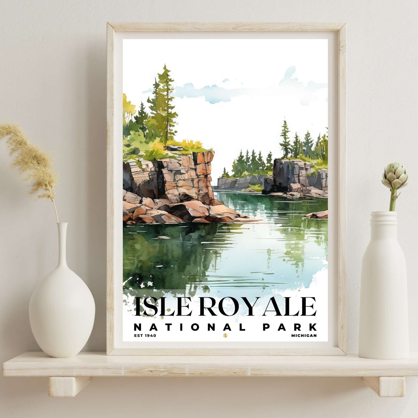 Isle Royale National Park Poster | S04