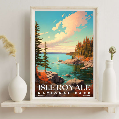 Isle Royale National Park Poster | S06