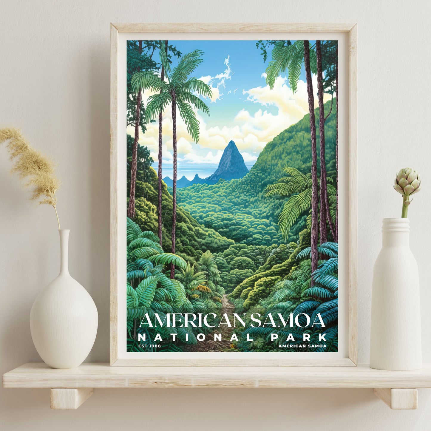 American Samoa National Park Poster | S02