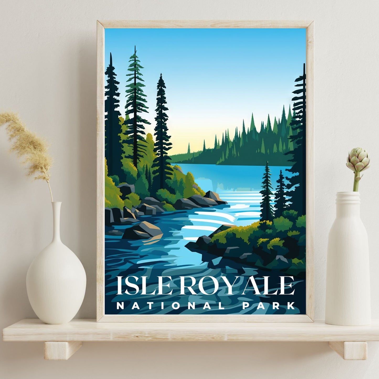 Isle Royale National Park Poster | S01