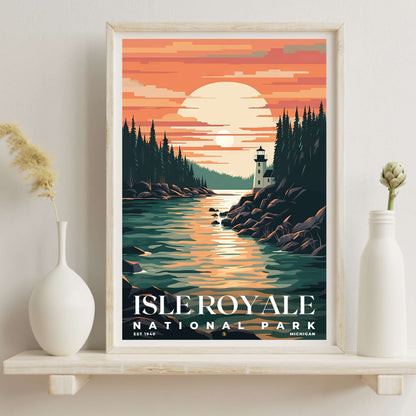 Isle Royale National Park Poster | S05