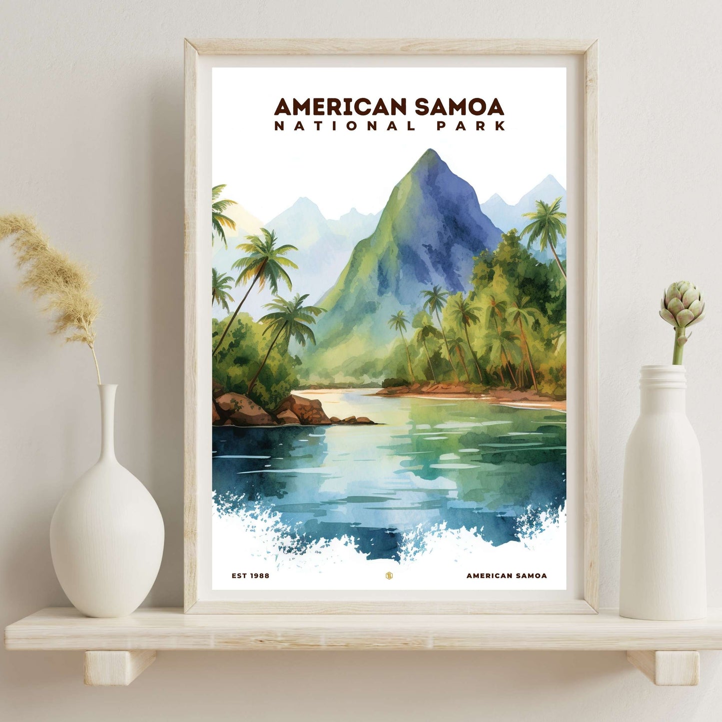 American Samoa National Park Poster | S08