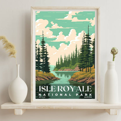 Isle Royale National Park Poster | S03