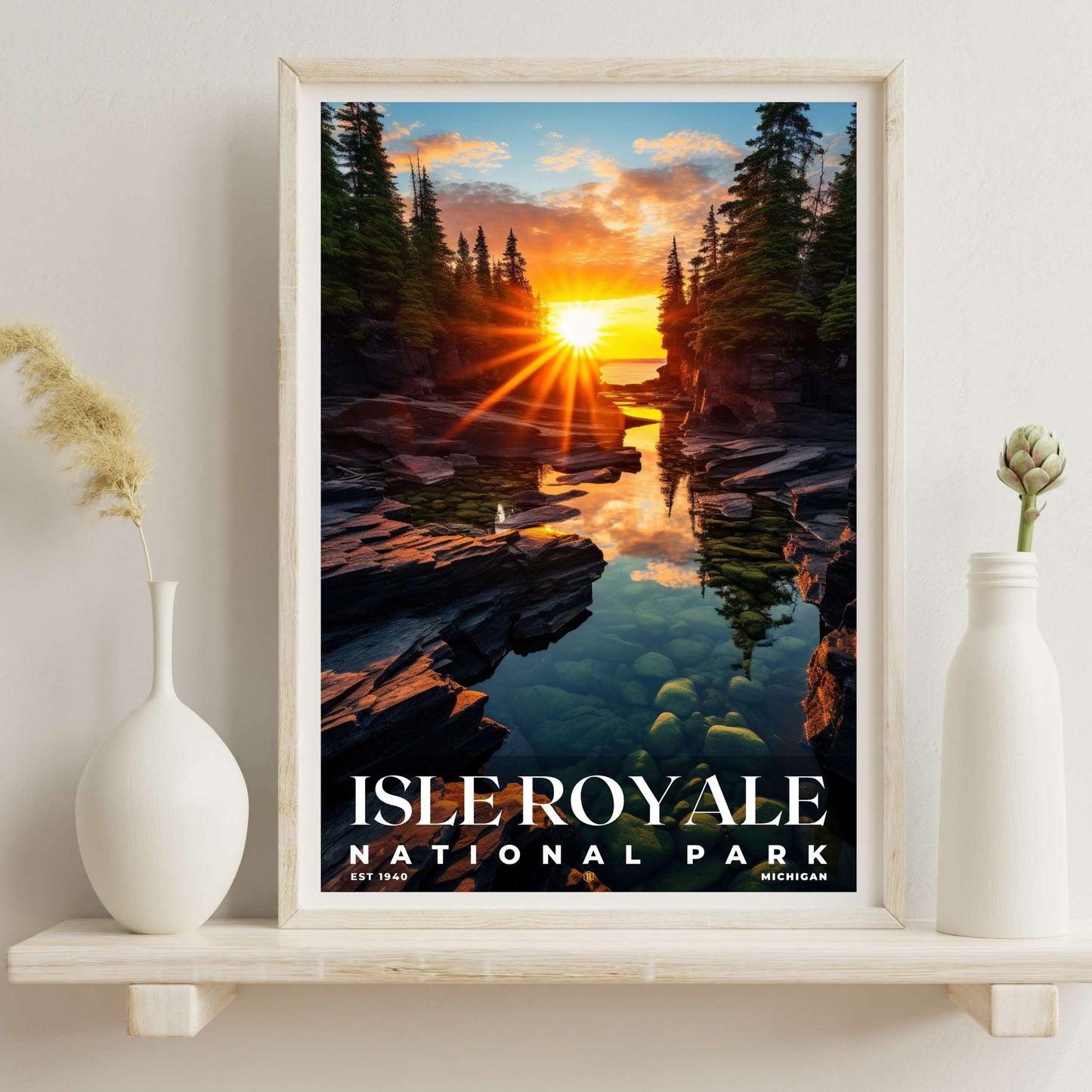 Isle Royale National Park Poster | S10