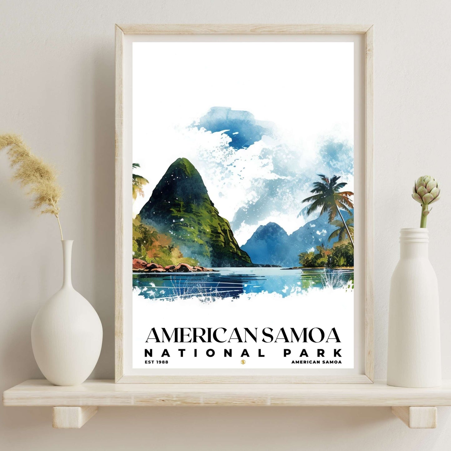 American Samoa National Park Poster | S04