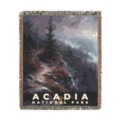 Acadia National Park Woven Blanket | S12