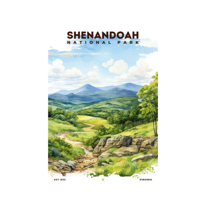 Shenandoah National Park Poster | S08