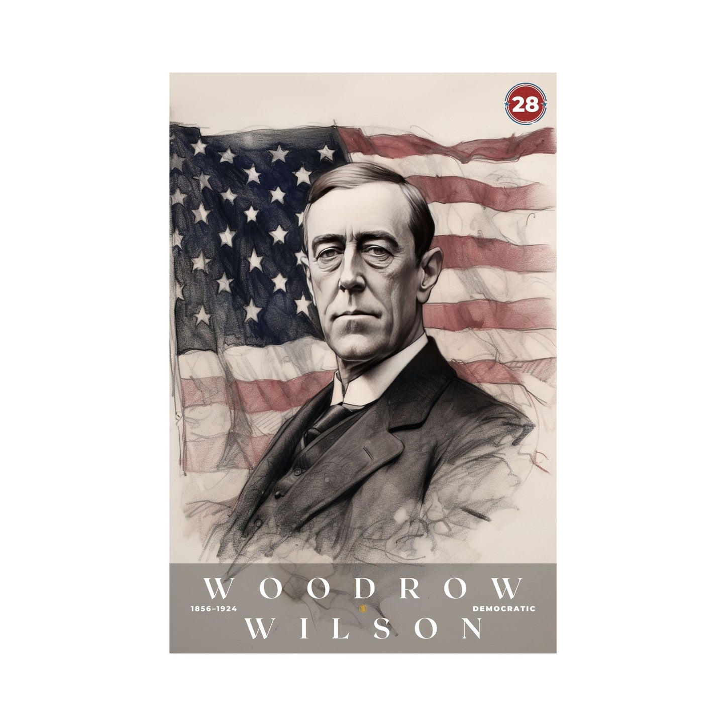 Woodrow Wilson Poster | S03