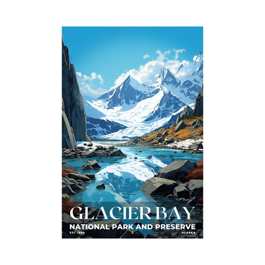 Glacier Bay National Park Poster | S07