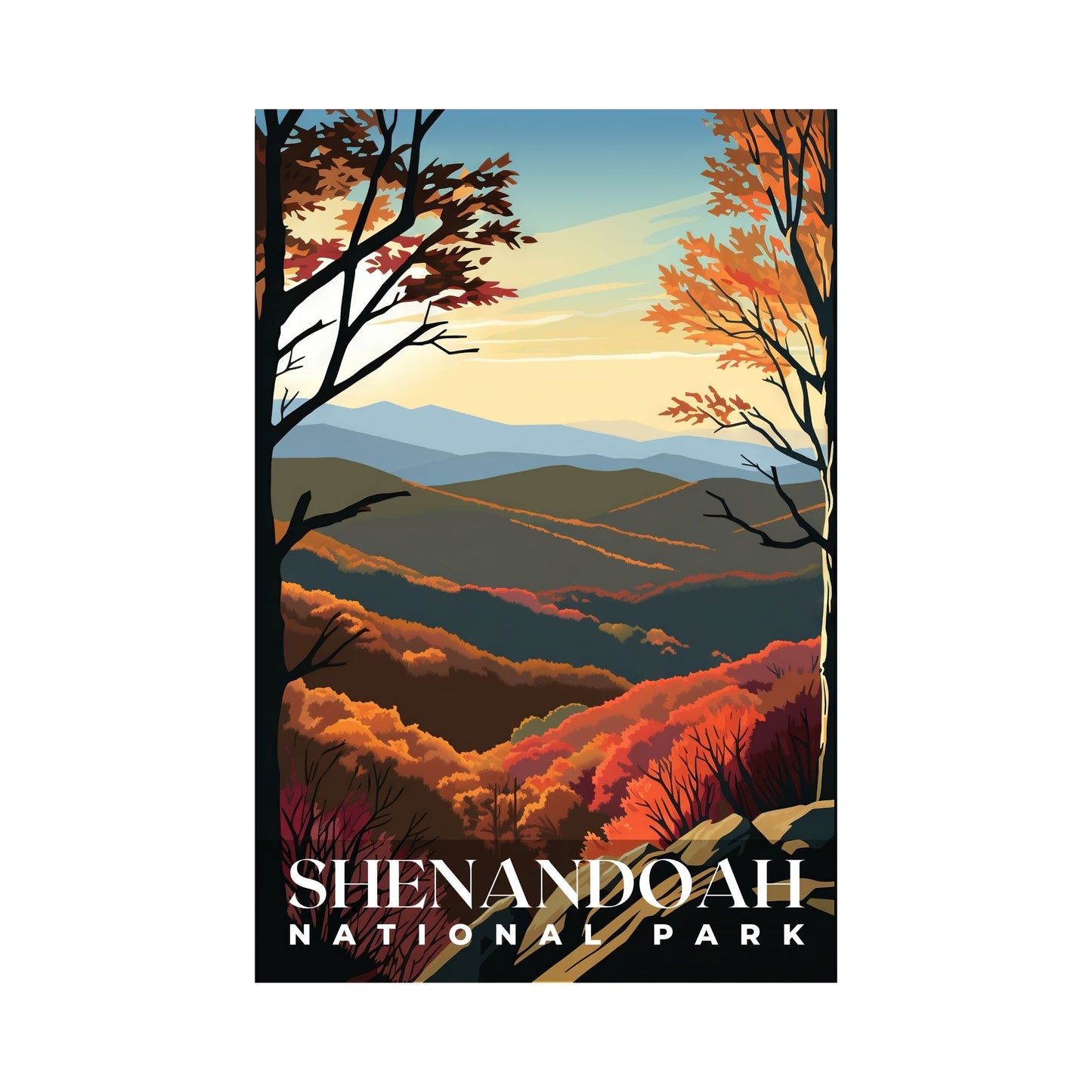 Shenandoah National Park Poster | S01