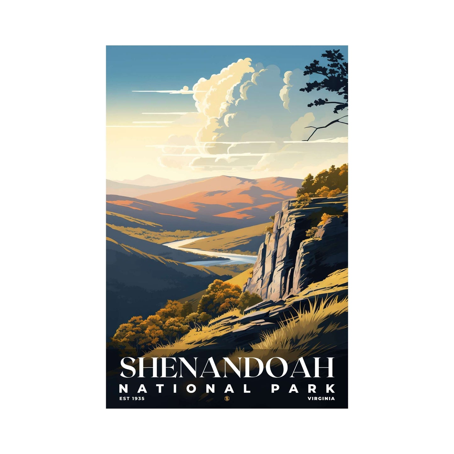 Shenandoah National Park Poster | S07