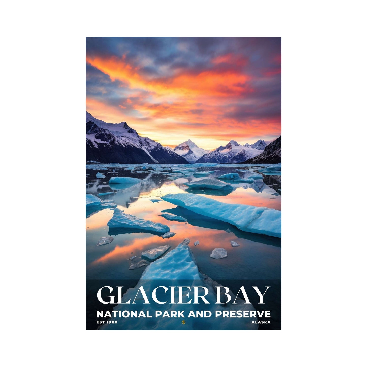 Glacier Bay National Park Poster | S10