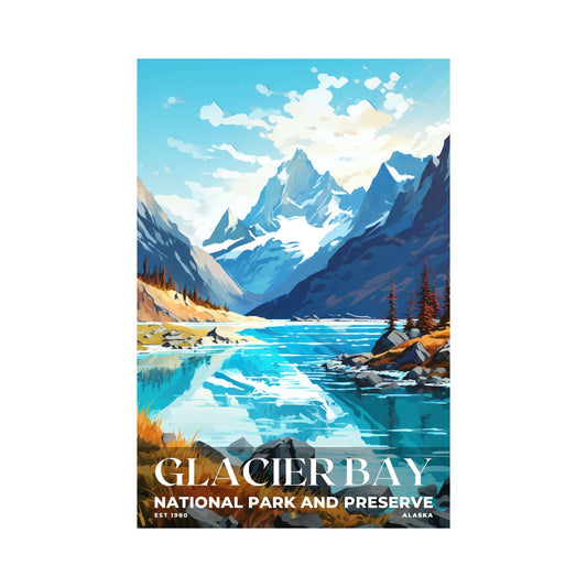 Glacier Bay National Park Poster | S06