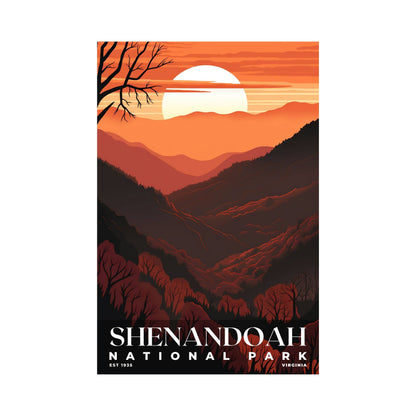 Shenandoah National Park Poster | S03