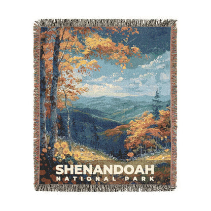 Shenandoah National Park Woven Blanket | S14