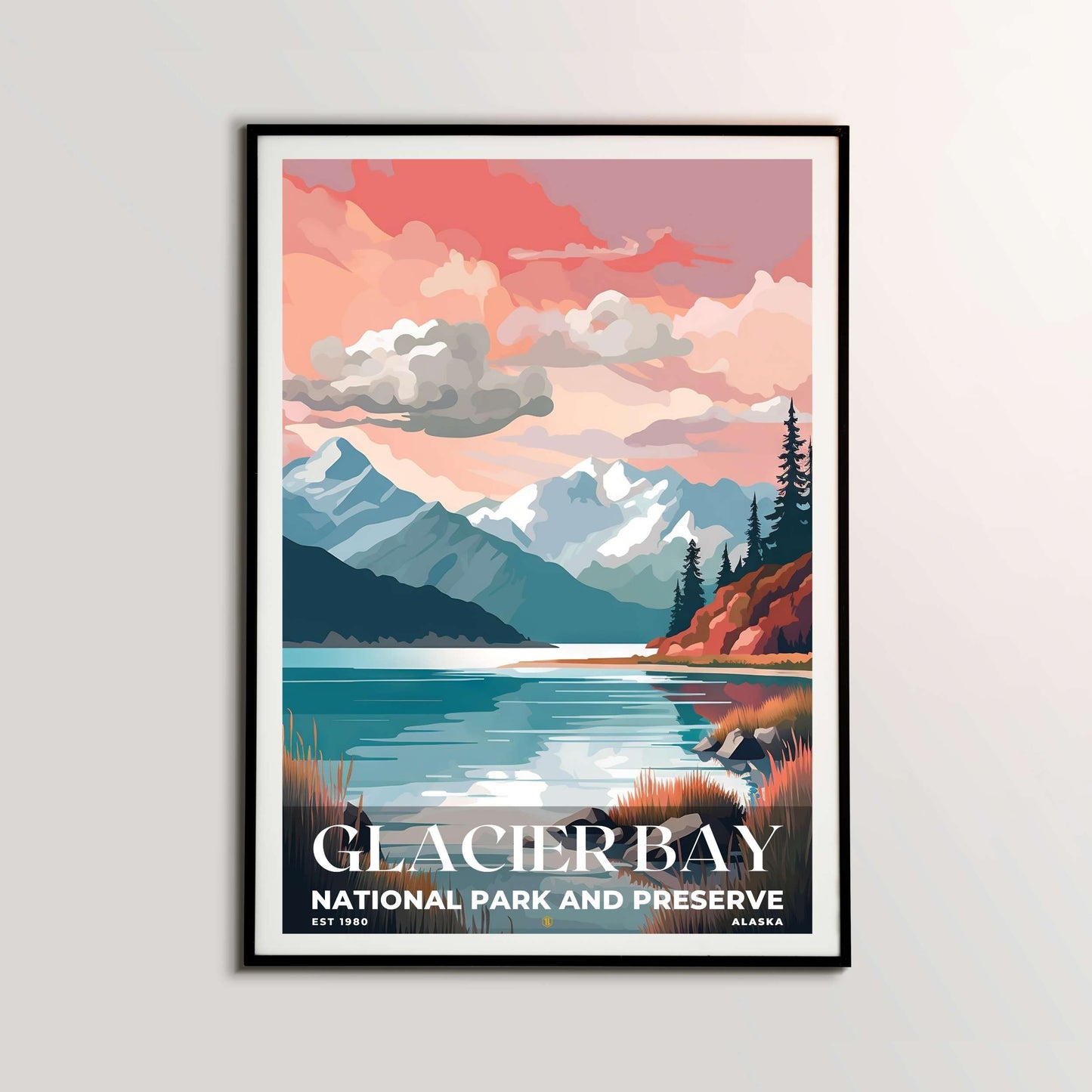 Glacier Bay National Park Poster | S05