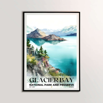 Glacier Bay National Park Poster | S04