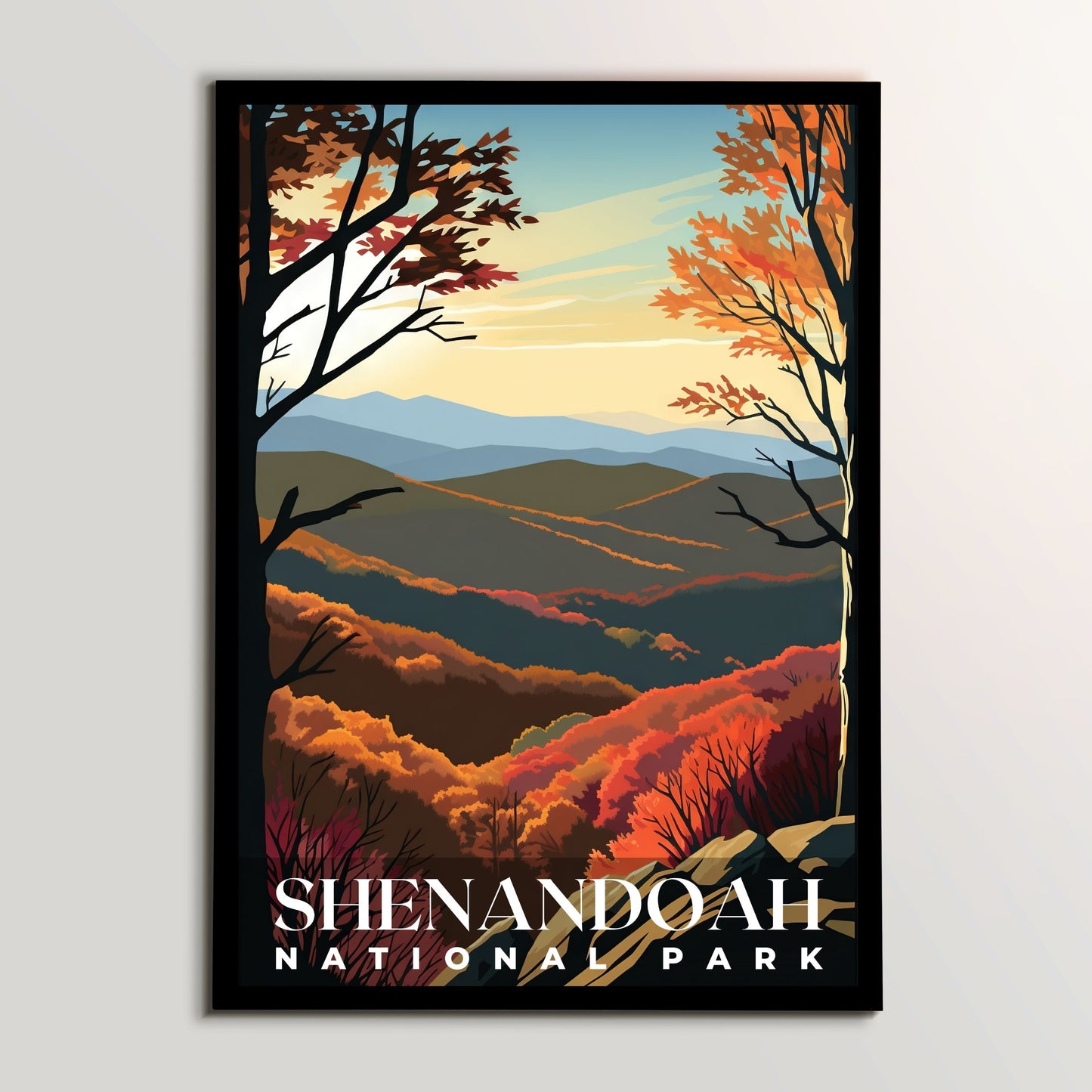 Shenandoah National Park Poster | S01