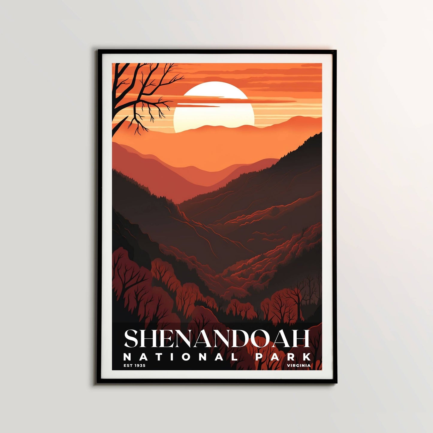 Shenandoah National Park Poster | S03