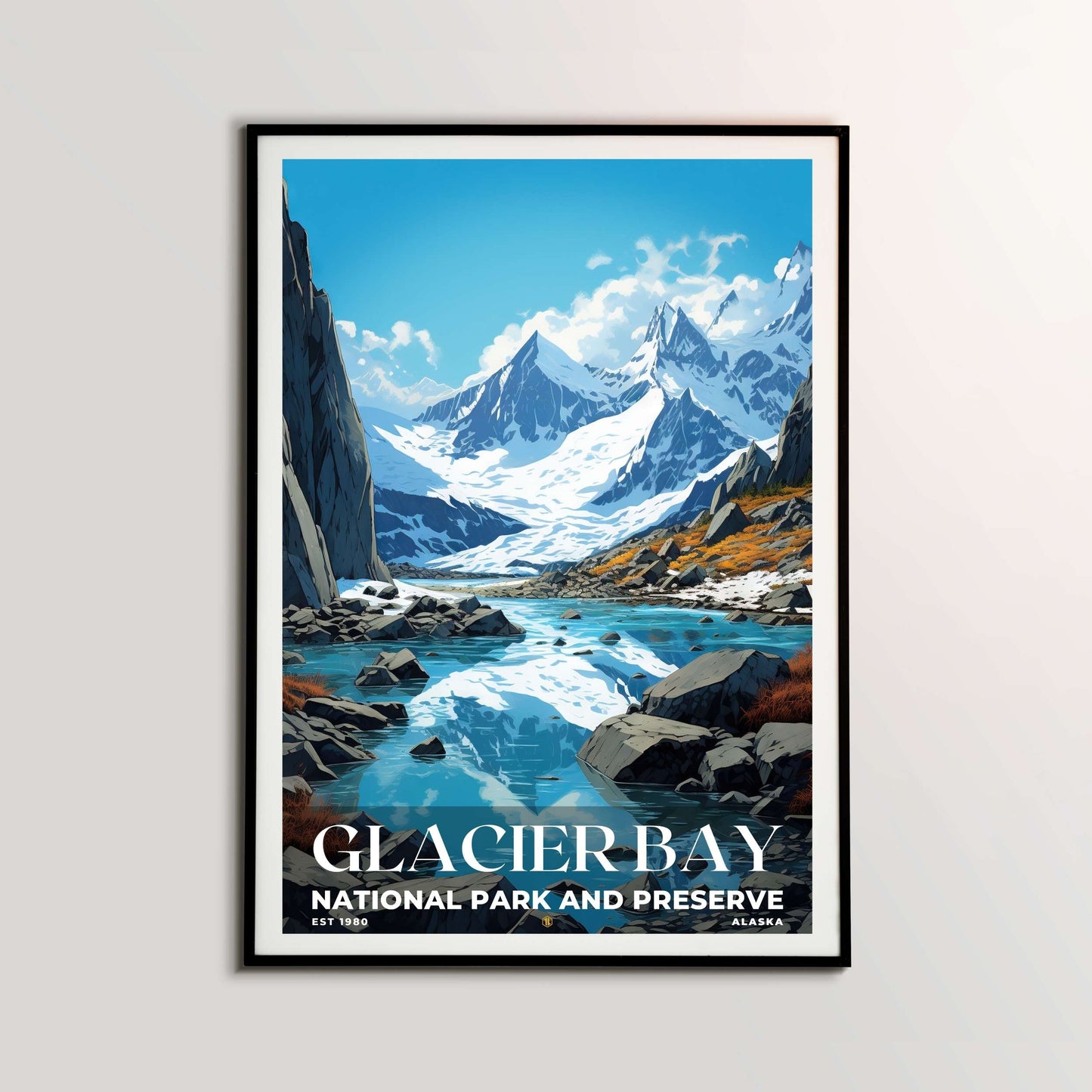 Glacier Bay National Park Poster | S07