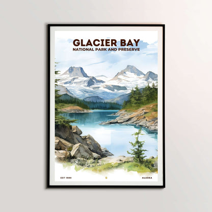 Glacier Bay National Park Poster | S08