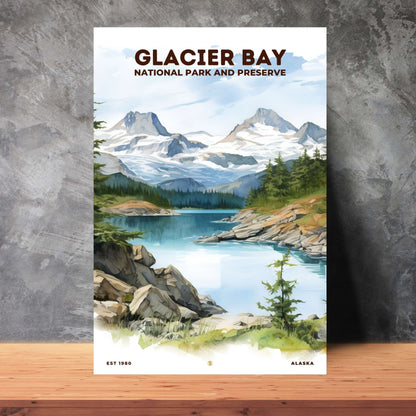 Glacier Bay National Park Poster | S08