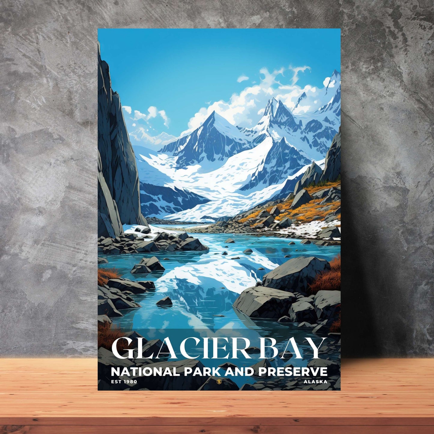 Glacier Bay National Park Poster | S07