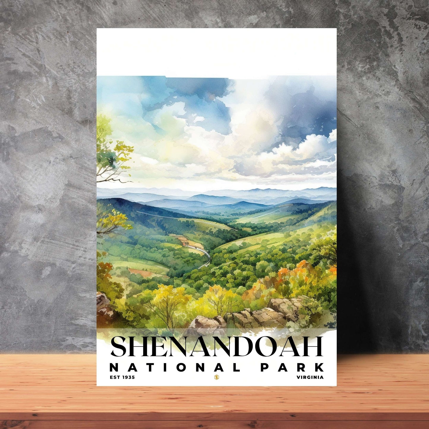 Shenandoah National Park Poster | S04