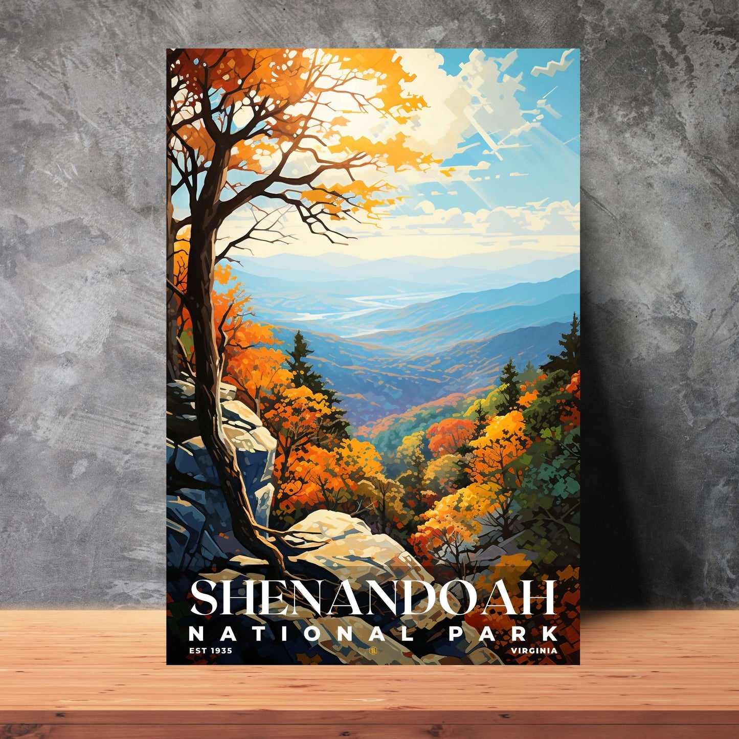 Shenandoah National Park Poster | S06