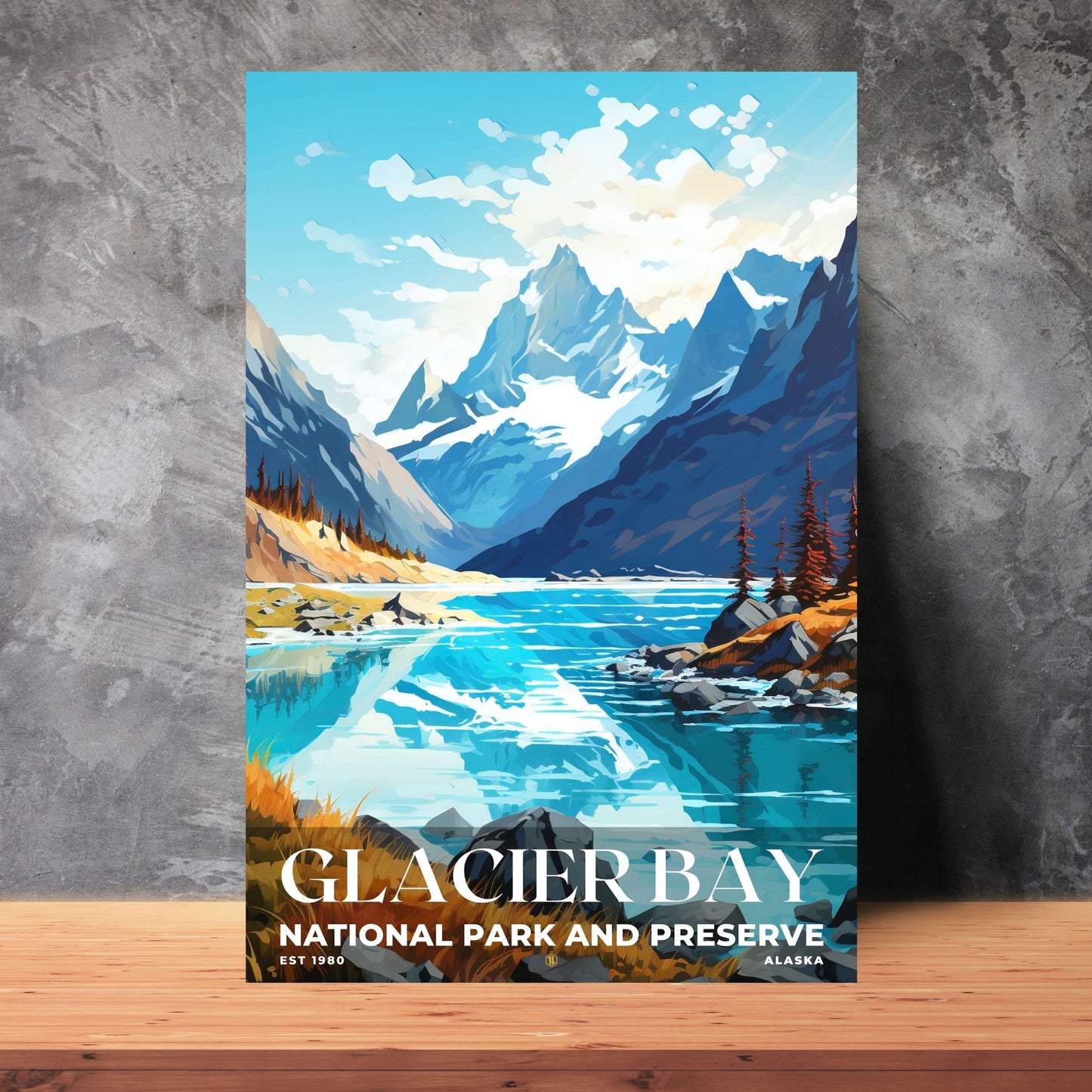 Glacier Bay National Park Poster | S06