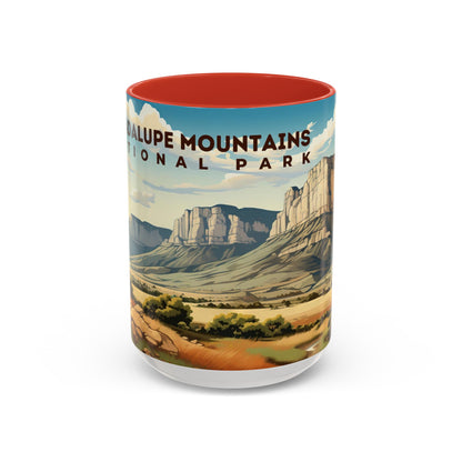 Guadalupe Mountains National Park Mug | Accent Coffee Mug (11, 15oz)