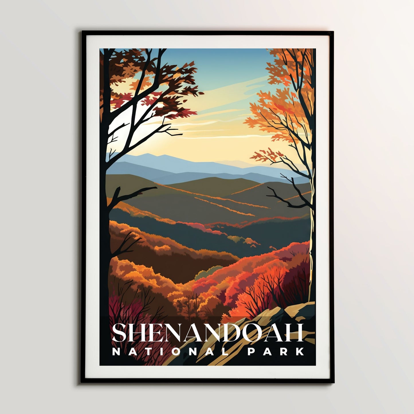 Shenandoah National Park Poster | S01