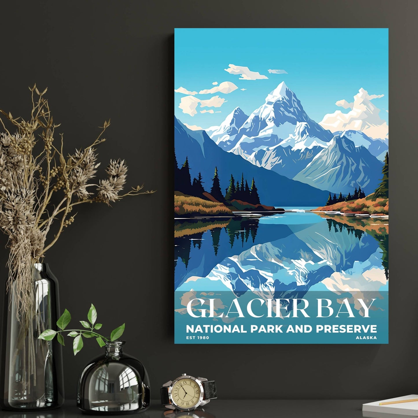 Glacier Bay National Park Poster | S03