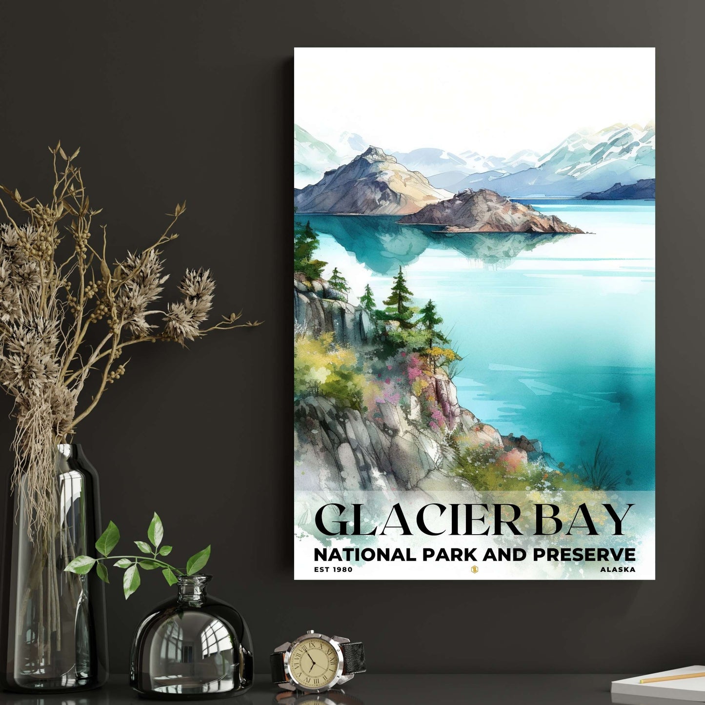 Glacier Bay National Park Poster | S04