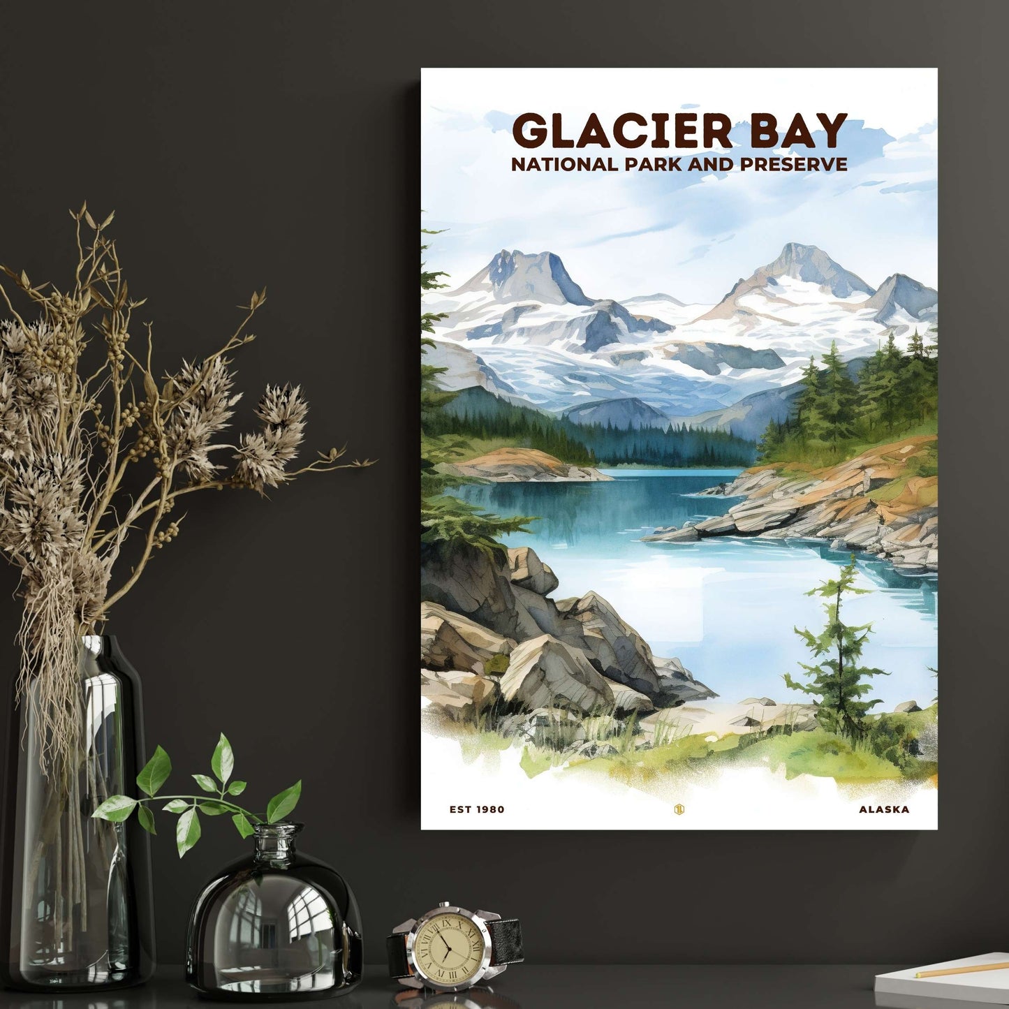 Glacier Bay National Park Poster | S08