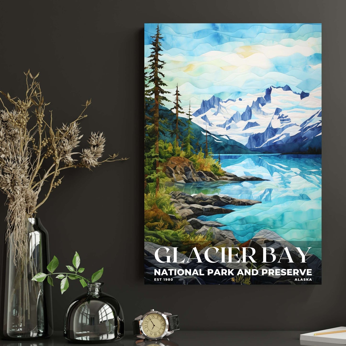 Glacier Bay National Park Poster | S09