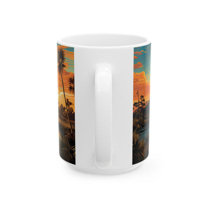 Everglades National Park Mug | White Ceramic Mug (11oz, 15oz)