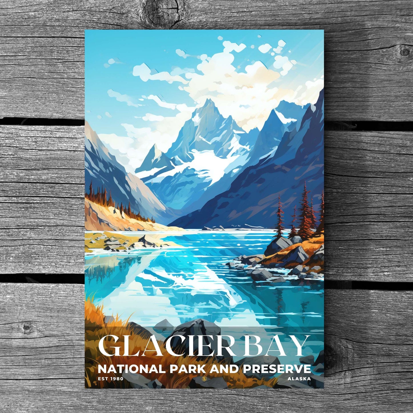 Glacier Bay National Park Poster | S06