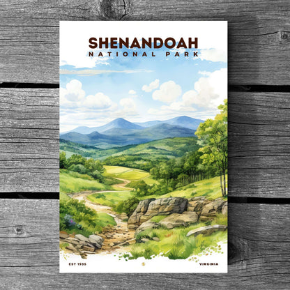 Shenandoah National Park Poster | S08