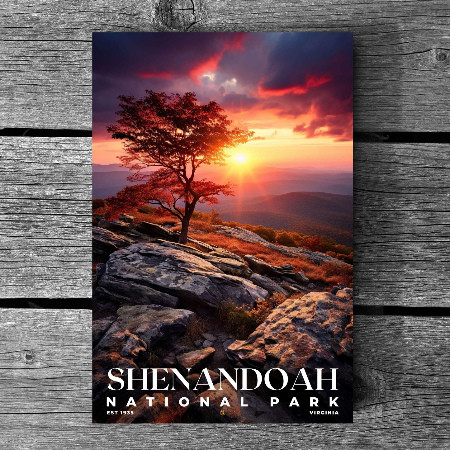 Shenandoah National Park Poster | S10