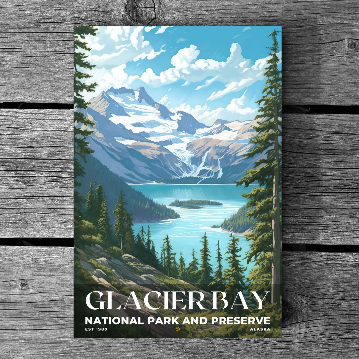 Glacier Bay National Park Poster | S02