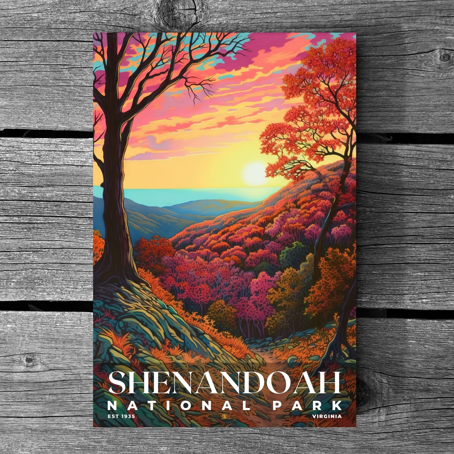 Shenandoah National Park Poster | S02