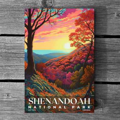 Shenandoah National Park Poster | S02