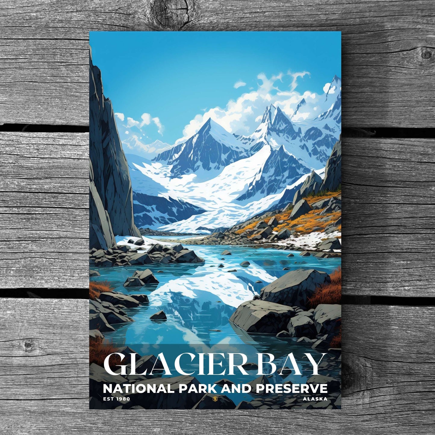 Glacier Bay National Park Poster | S07