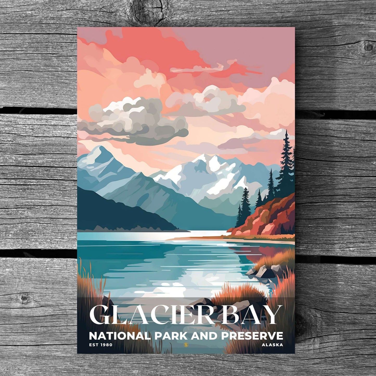 Glacier Bay National Park Poster | S05