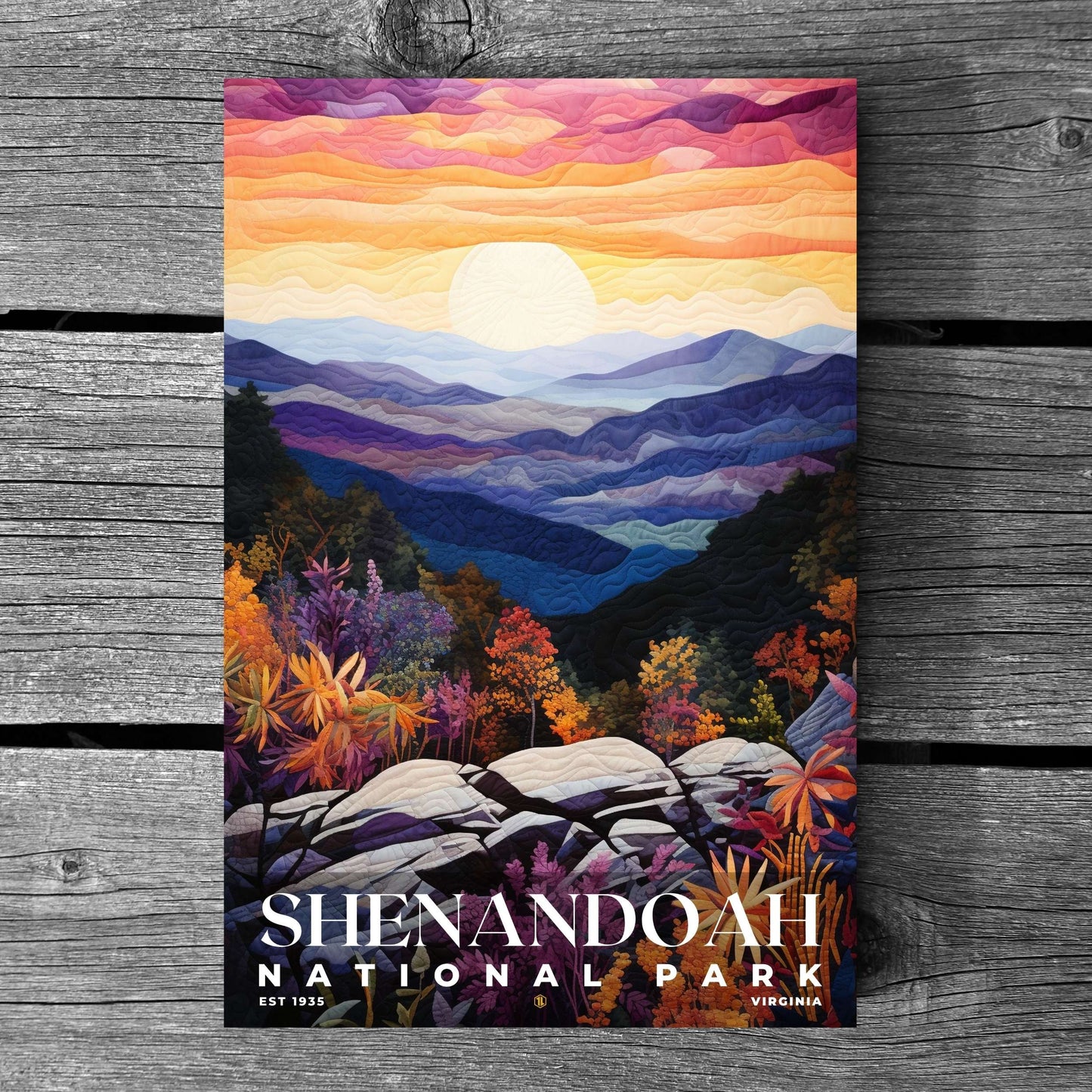 Shenandoah National Park Poster | S09