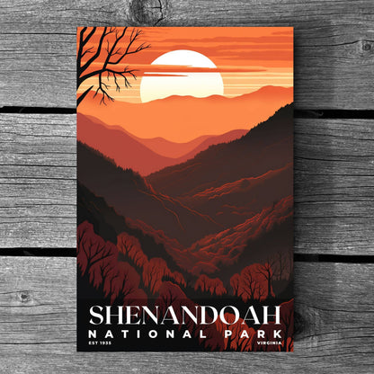 Shenandoah National Park Poster | S03